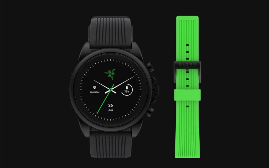 Razer X Fossil Gen 6 smartwatch limited to 1337 units