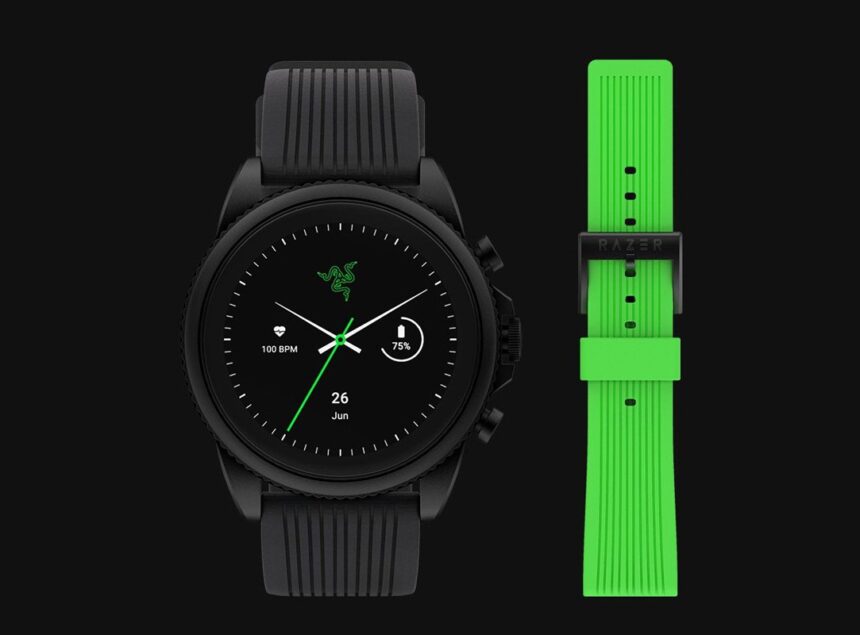 Razer X Fossil Gen 6 smartwatch limited to 1337 units